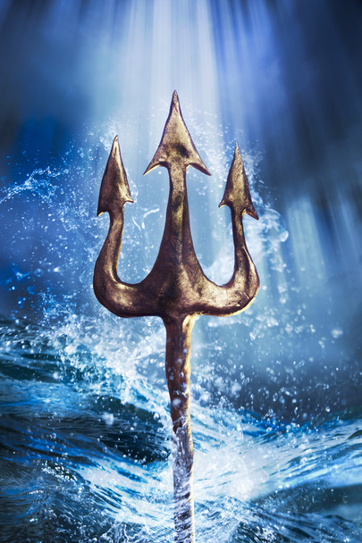Poseidon'un, trident - Fotoğraf, Görsel