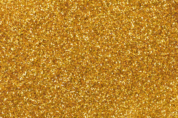 New glitter texture for your adorable desktop, texture in attractive gold tone for design. - Photo, Image