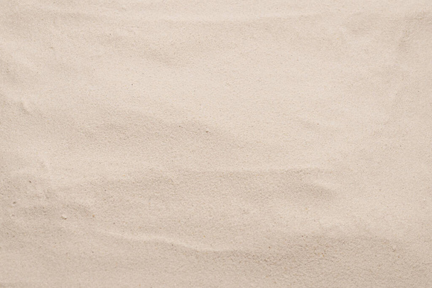 Struttura della sabbia primo piano. Un backgound di sabbia. Vista dall'alto. - Foto, immagini