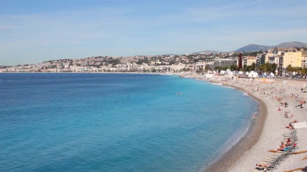 Pohled na Nice, Francouzská riviéra - Záběry, video
