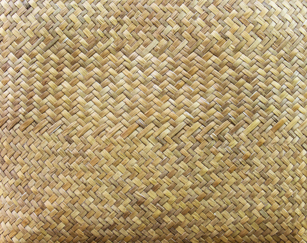 織りのテクスチャ天然籐を手芸します。 - 写真・画像