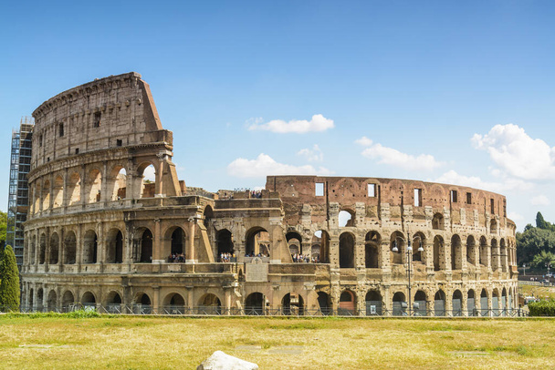 Colosseum - Rome, Italy. Travel - Zdjęcie, obraz