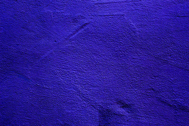 Синий цвет абстрактного фона стены с текстурами различных оттенков блюза - Фото, изображение