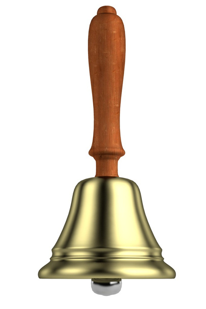 Realistic 3d render of bell - Photo, Image