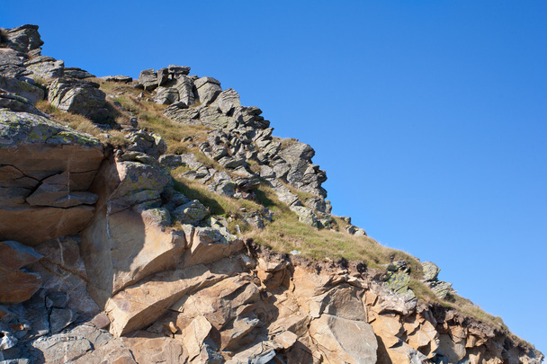 Cliff with rocks - Φωτογραφία, εικόνα