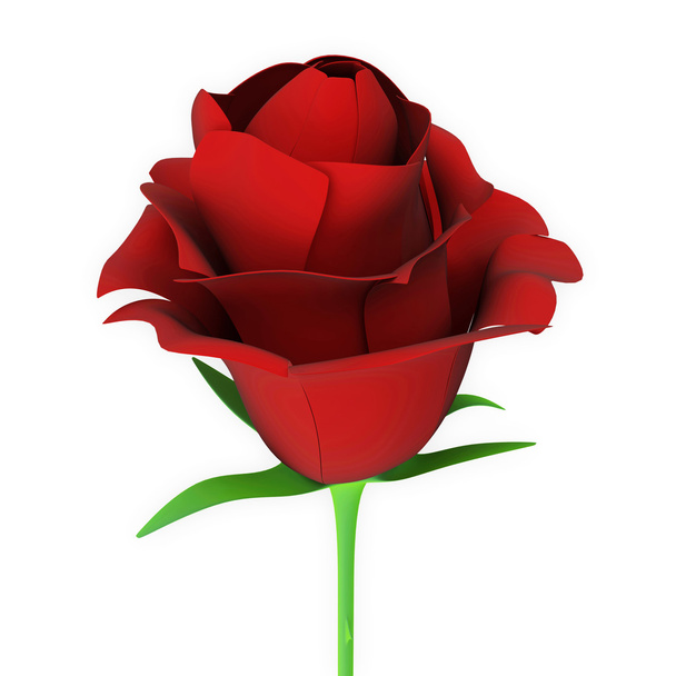 Red rose - Foto, Imagen