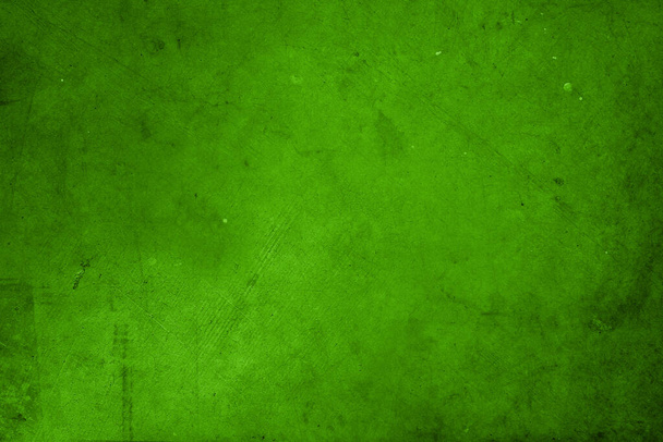 Close-up of green textured wall background - Photo, Image