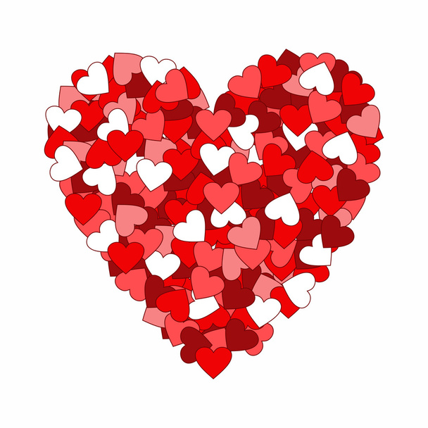Valentines day hearts - Vektor, obrázek