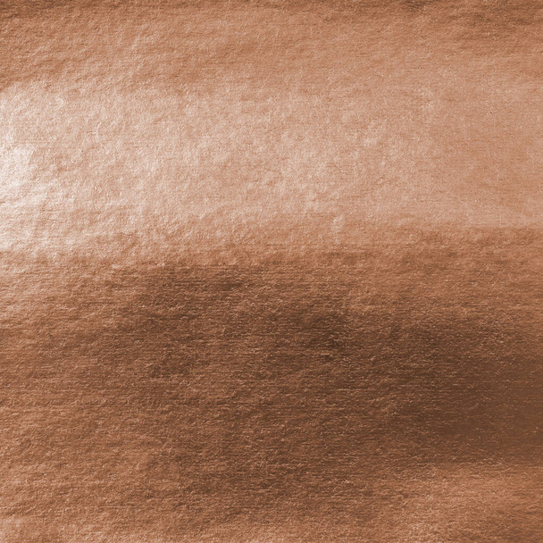 Feuille de cuivre brillant papier d'emballage texture fond pour papier peint décoration elemen - Photo, image