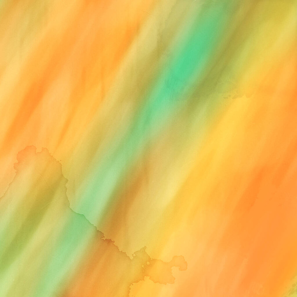 Vernis gekleurde penseelstreek aquarel textuur - Foto, afbeelding