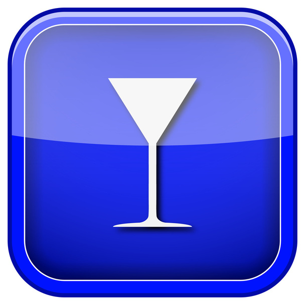 icône en verre martini - Photo, image