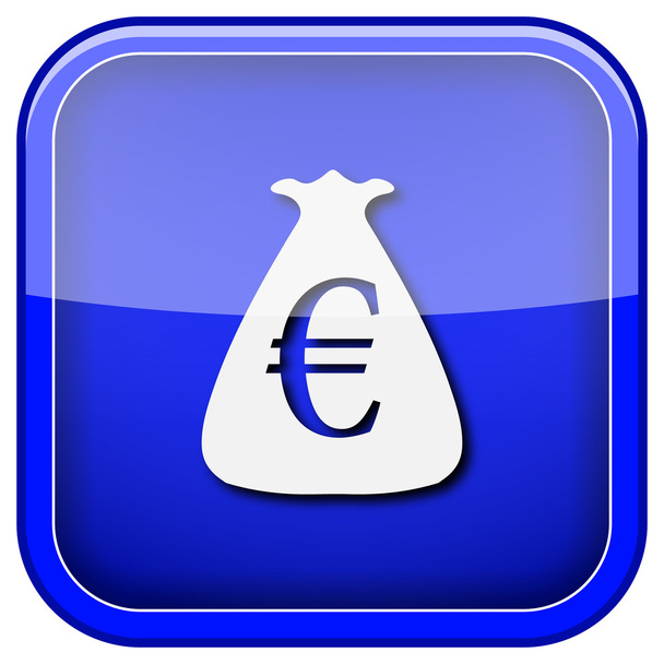 Euro saco icono
 - Foto, imagen