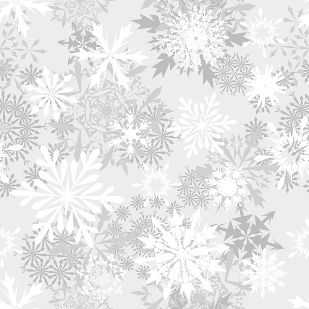 Безшовные снежинки
 - Вектор,изображение