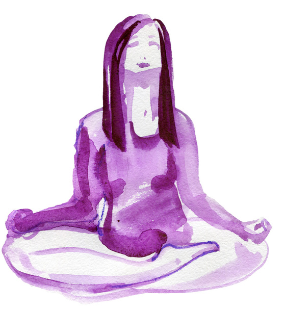 Prática de ioga
 - Foto, Imagem