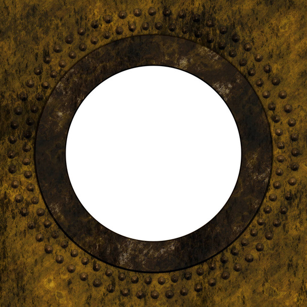 Круглый механический стимпанк
 - Фото, изображение