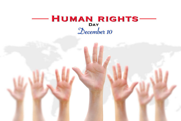 Emberi Jogok Nemzetközi Napja december 10-én  - Fotó, kép