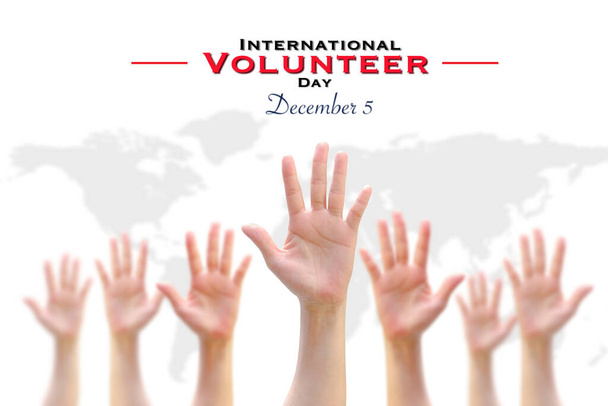 Міжнародний день волонтерів економічного та соціального розвитку 5 грудня - Фото, зображення