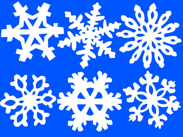 νιφάδα χιονιού ilustration - Διάνυσμα, εικόνα