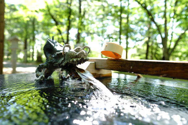santuario sintoísta en hokkaido japón
 - Foto, Imagen