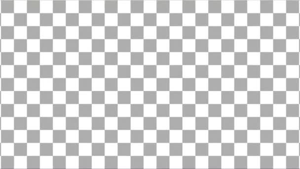 Noir et blanc carré diagonale en haut à gauche fond
 - Séquence, vidéo