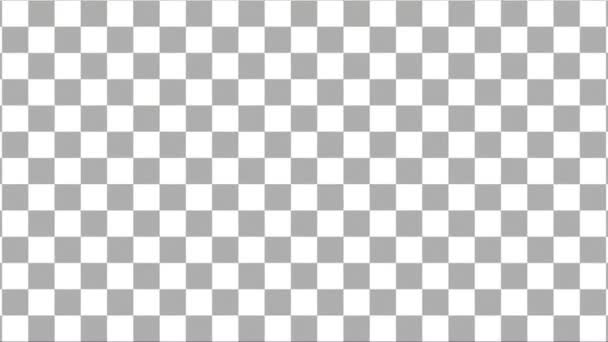 Musta ja valkoinen neliö lävistäjä pystyssä tausta
 - Materiaali, video