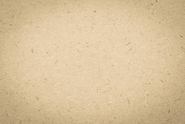 Panneau de particules, fond de panneau de particules avec texture granuleuse des presses à particules panneau en bois ou OSB Orienté panneau de brins en couleur crème sépia brun beige clair - Photo, image