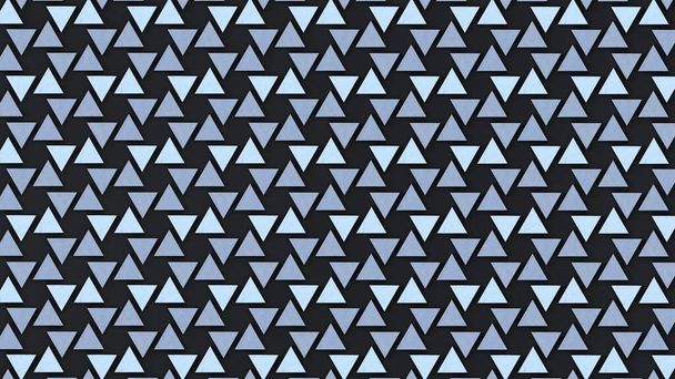 háttér minta háromszögek 3d render - Fotó, kép