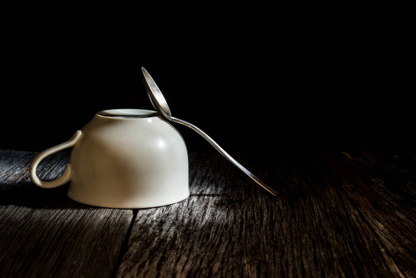Still life cup of coffee - Фото, зображення