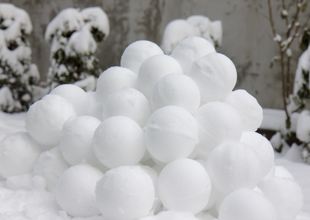 sněhové koule - Fotografie, Obrázek