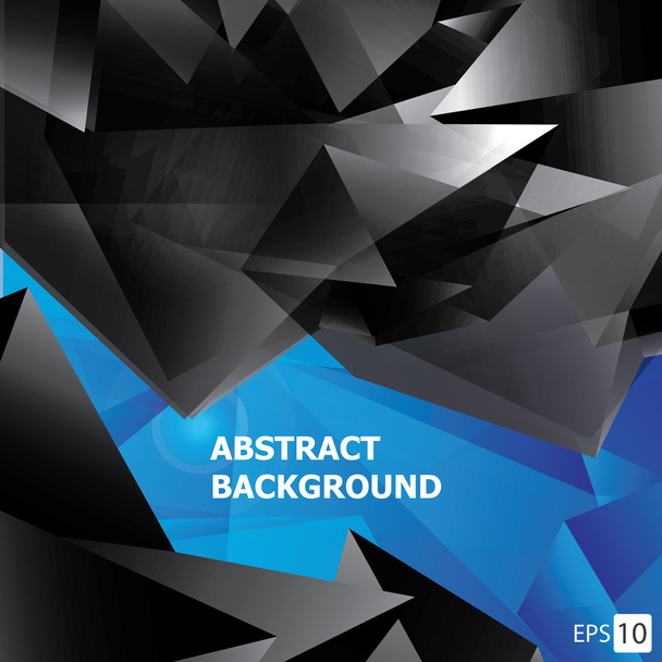 Vector Abstract crystal background for design - Wektor, obraz