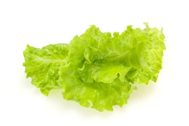 Étrendi vegán konyha Zöld salátalevelek - Fotó, kép