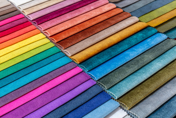 Cartella colori campioni tessili. Sfondo pantone colore tessuto campioni designer
. - Foto, immagini