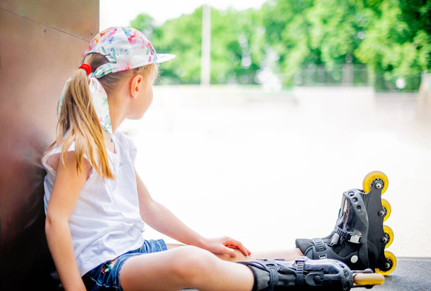 girl on roller skates - Fotografie, Obrázek