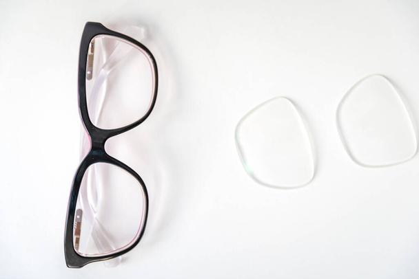 occhiali diottrici e ottica di ricambio. copia spazio
 - Foto, immagini