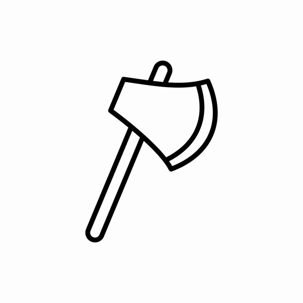Outline ax icon.Ax vector illustration. Symbol for web and mobile - Vector, Image
