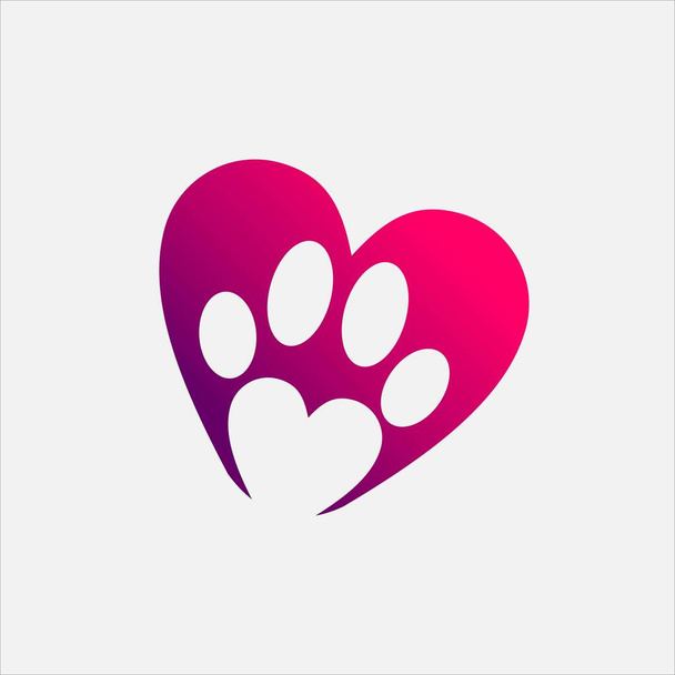 Pet Lovers Design de Logo - Vetor, Imagem