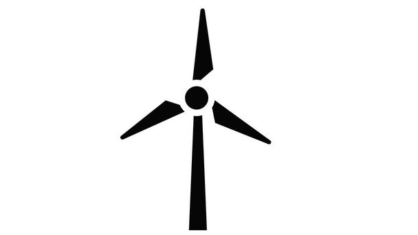 windmill  icon wind electricity renewable power source icon - Photo, Image