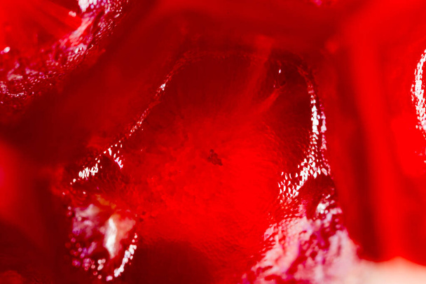 Pomegranate as a background. super macro . Photo of an abstract texture - Photo, image