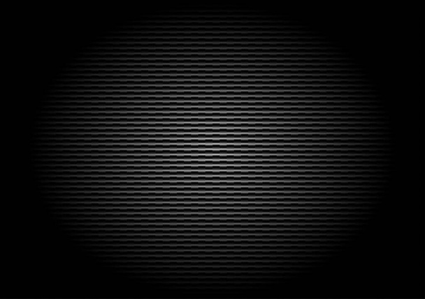 Углеродная текстура, черный фон
 - Вектор,изображение