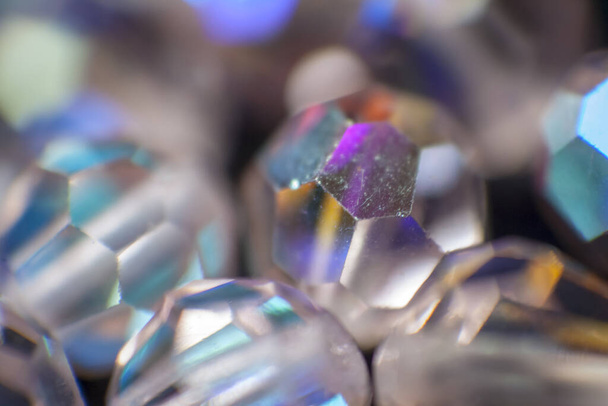Fondo difuminado suave abstracto con perlas de vidrio opalecentes
 - Foto, imagen