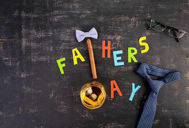 Happy Fathers day. Background of fathers day. - Photo, Image