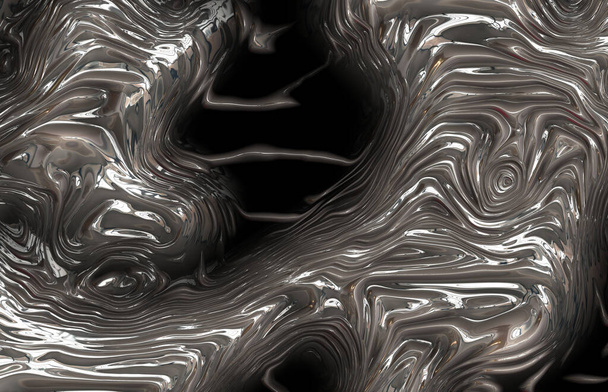 strange scifi abstract metal steel  - Photo, Image