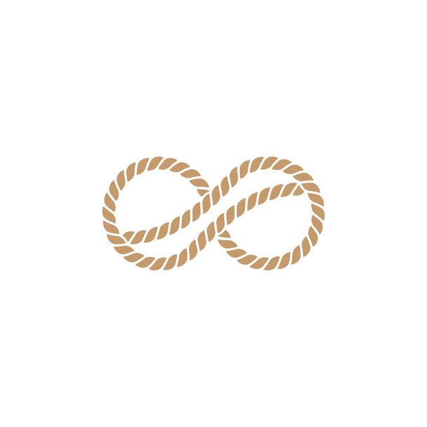 Шаблон іконок мотузки Векторні ілюстрації
 - Вектор, зображення