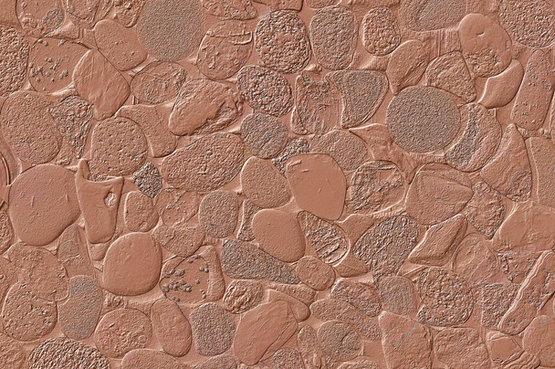 Закрытие материала из коричневого камня или камня для стен или напольного покрытия
                              - Фото, изображение