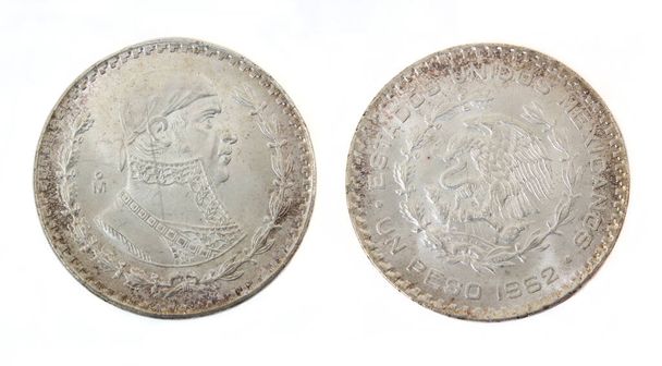 1 Peso Coin Mexikóból - Fotó, kép