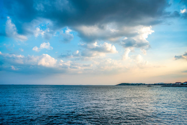 Sea and clouds in China - Fotoğraf, Görsel