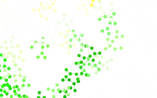 Světle zelená, červená vektorová šablona s umělou inteligencí. Zářící barevná ilustrace s reálnou strukturou umělé inteligence. Vzor pro plakát, prapor techniky. - Vektor, obrázek