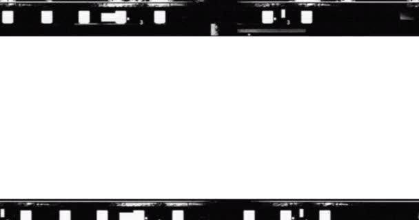 Reel Clutter, Παλιές ταινίες φιλμ με σύμβολα θορύβου, παραμόρφωση βρωμιά και γρατσουνιές και το φως διαρροές. Ταινία σχεδιαστή Rampant 4K - Πλάνα, βίντεο
