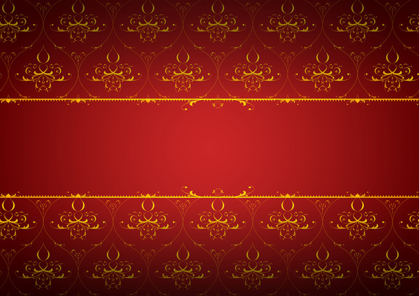  pattern on a red background - Foto, Imagem