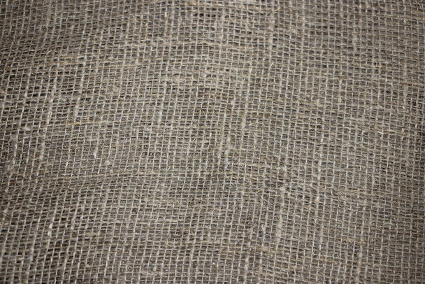 Antecedentes del saqueo de arpillera. Lienzo textil natural
. - Foto, imagen